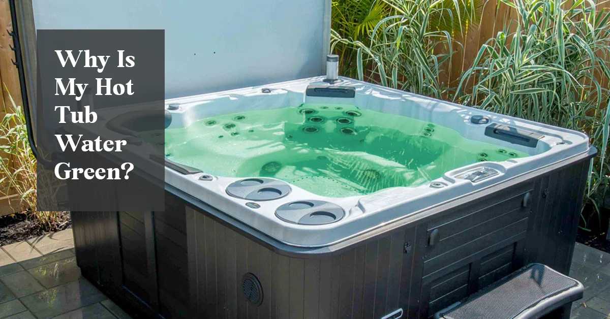 Green Hot Tub Water